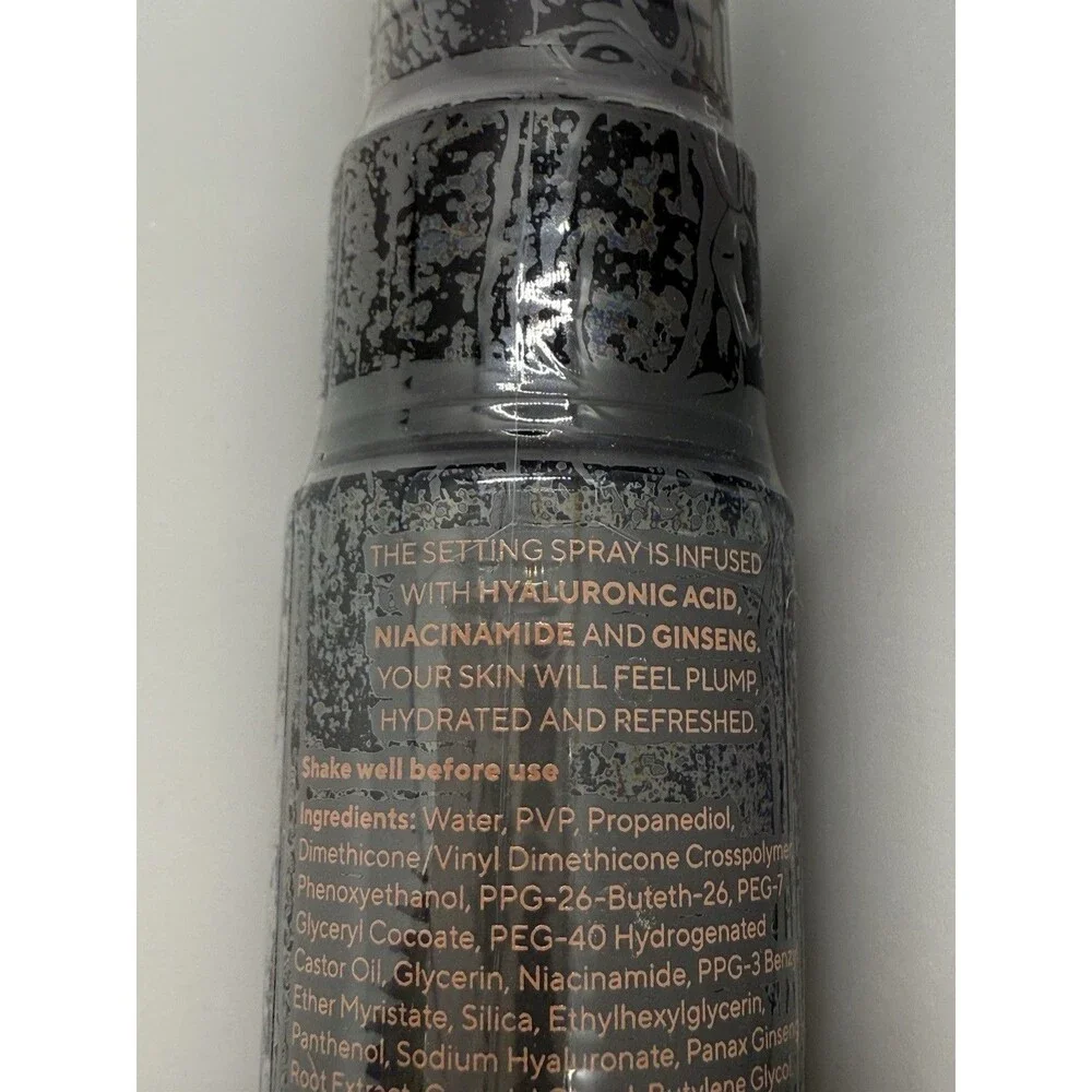 SHADES BY SHAN THE SETTING SPRAY Makeup Travel 20mL/0.68oz NEW W/Hyaluronic Acid